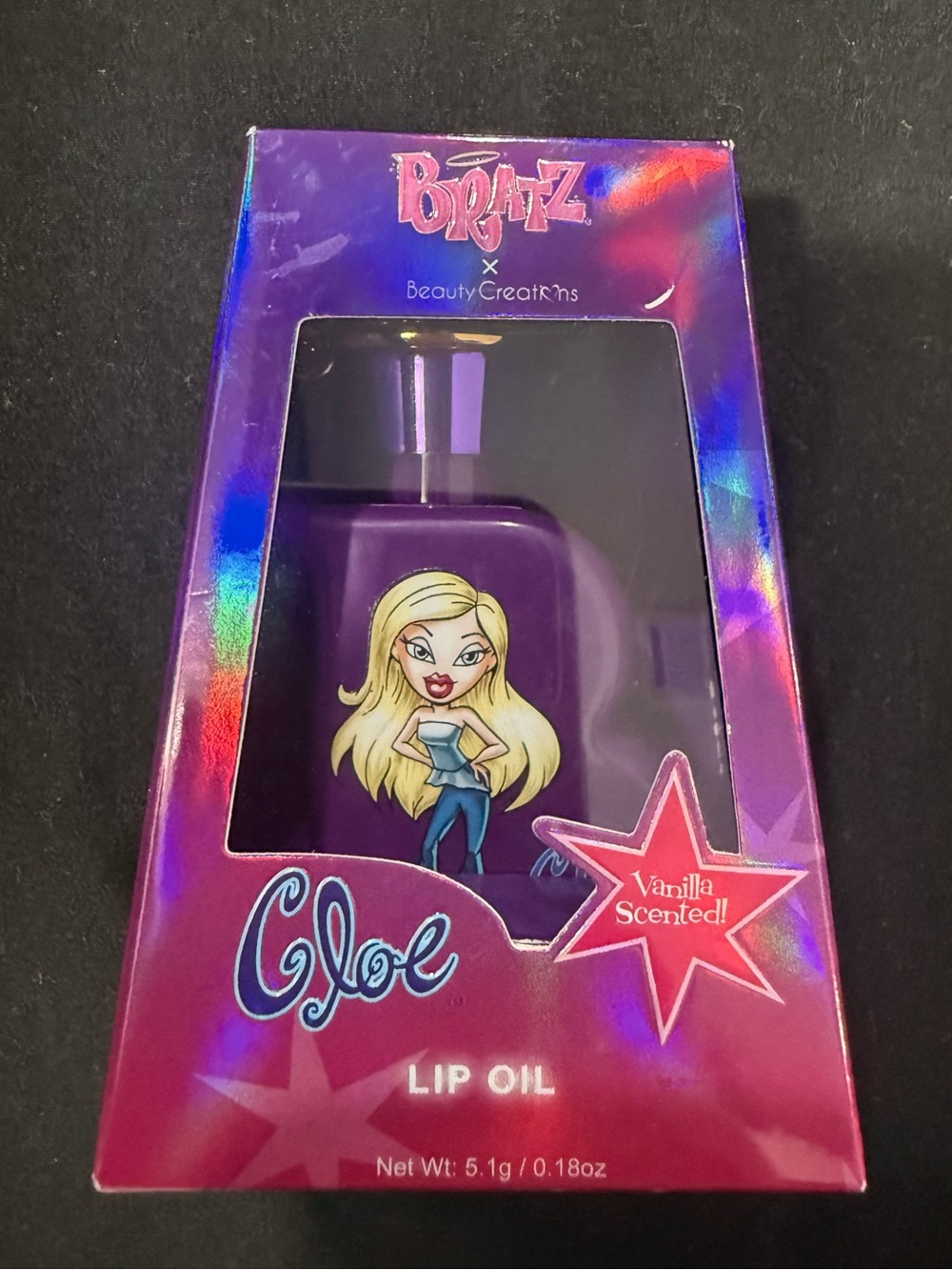 Gloe Vanilla Scented Lip Oil - Purple